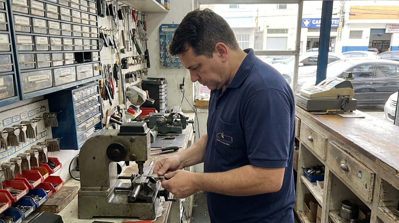 Confecção de Chave Automotiva profissional em Asa Norte‑DF
